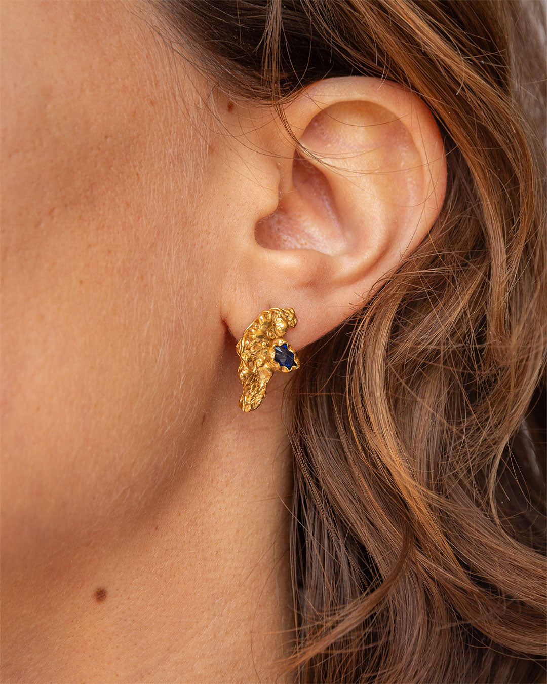 2021 New Short Bold Elegant Croissant Stud Earrings Tarnish Free Jewelry  Stainless Steel Light Weight Gold Earrings For Women - Stud Earrings -  AliExpress